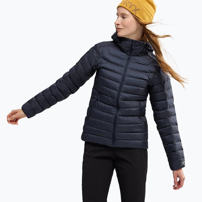 Arc'teryx piumino donna Cerium Hoody zaffiro nero 2