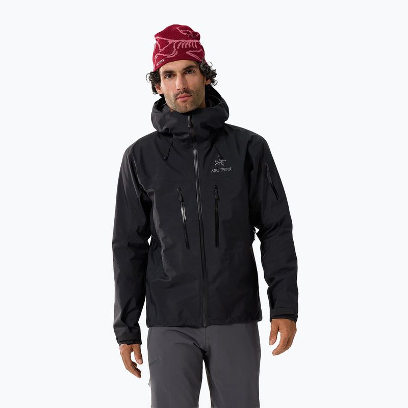 Arc'teryx giacca da pioggia donna Alpha SV nero