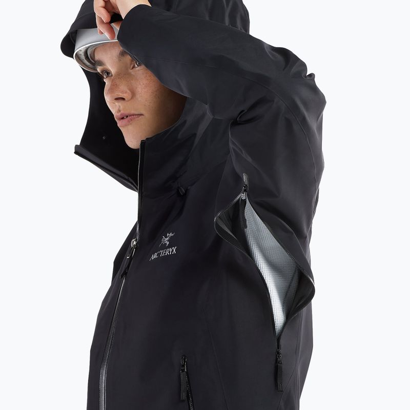 Arc'teryx giacca antipioggia donna Beta LT nero 4