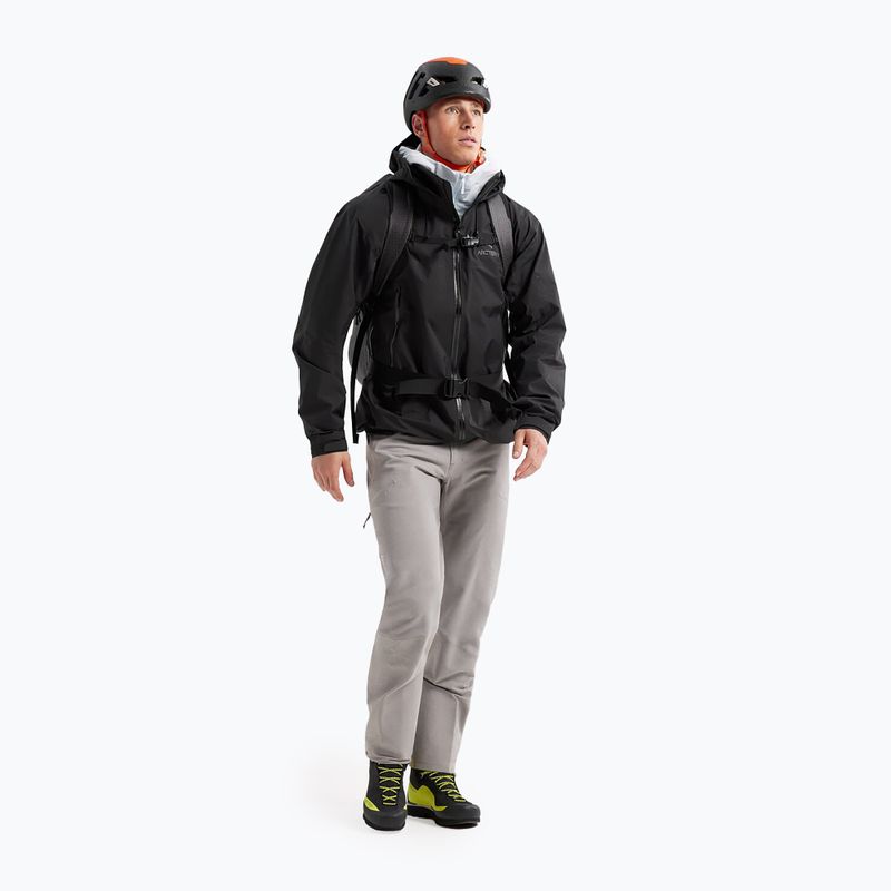 Giacca da pioggia Arcteryx Beta AR da uomo, nero 2