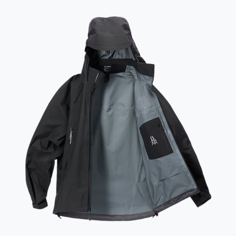 Giacca da pioggia Arcteryx Beta AR da uomo, nero 11