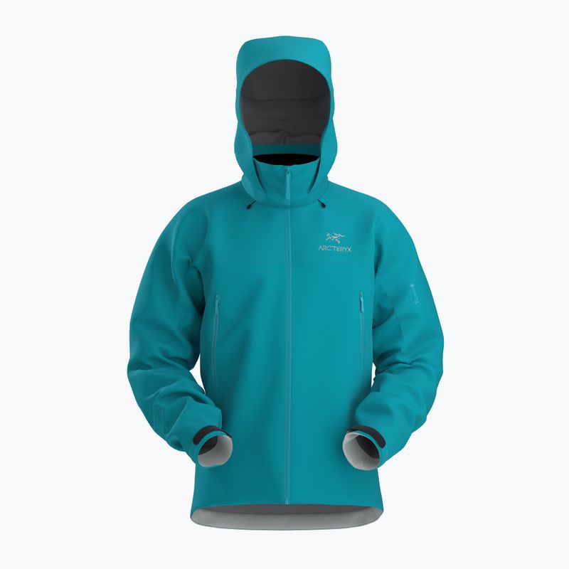 Giacca da pioggia Arcteryx Beta AR blu tetra da uomo 8