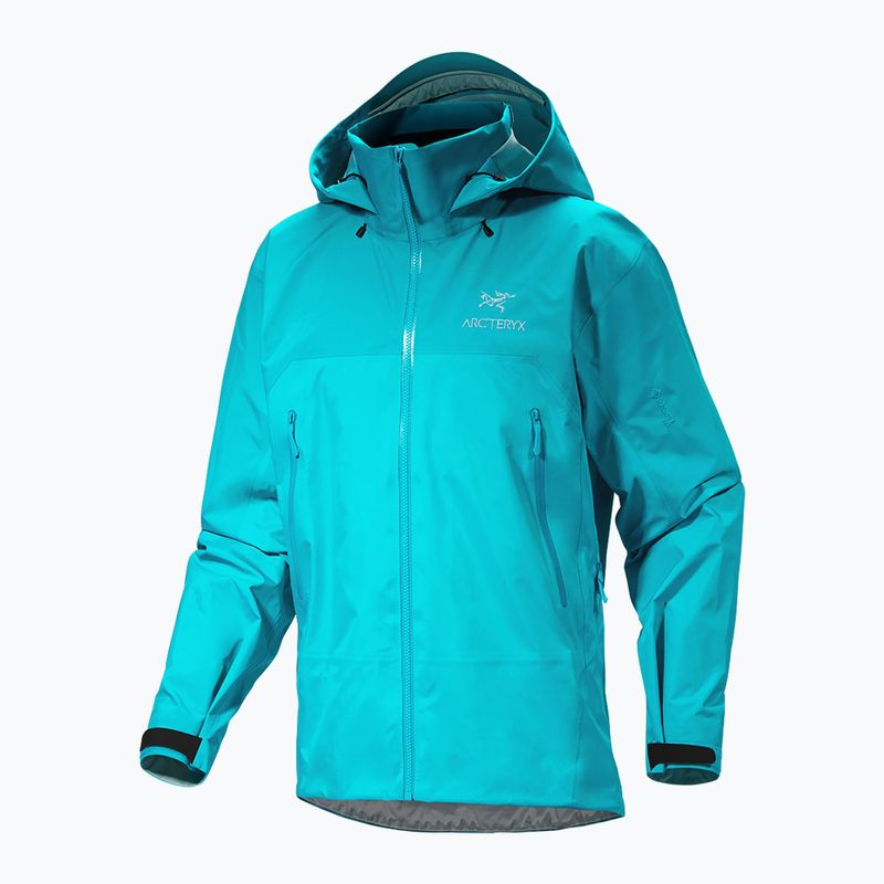 Giacca da pioggia Arcteryx Beta AR blu tetra da uomo 7