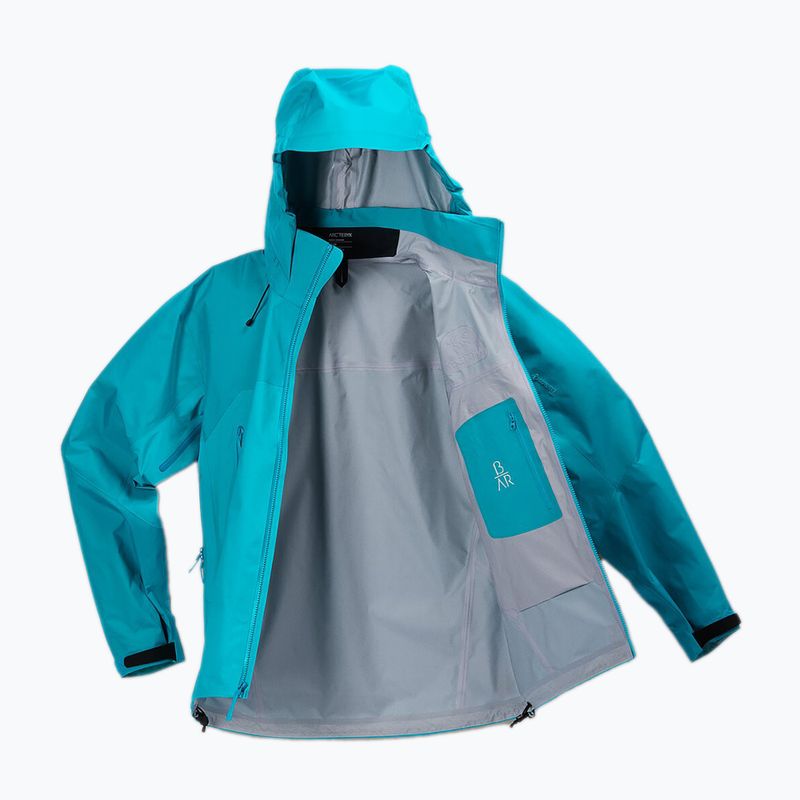 Giacca da pioggia Arcteryx Beta AR blu tetra da uomo 9