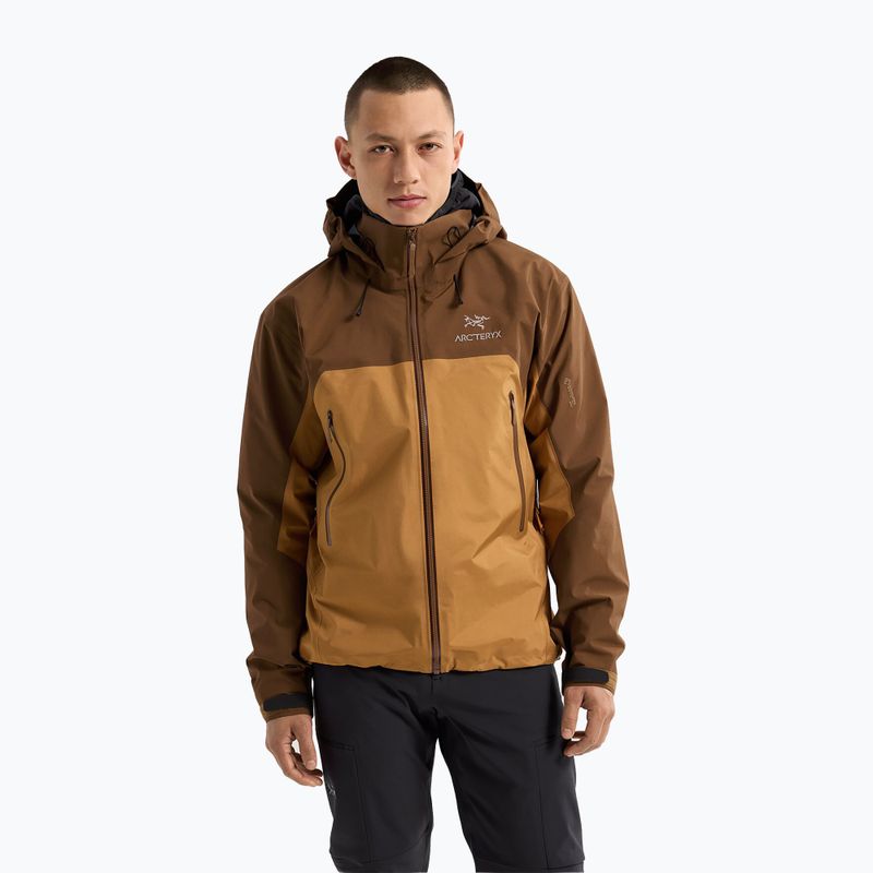 Giacca da pioggia Arc'teryx Beta AR relic/yukon da uomo