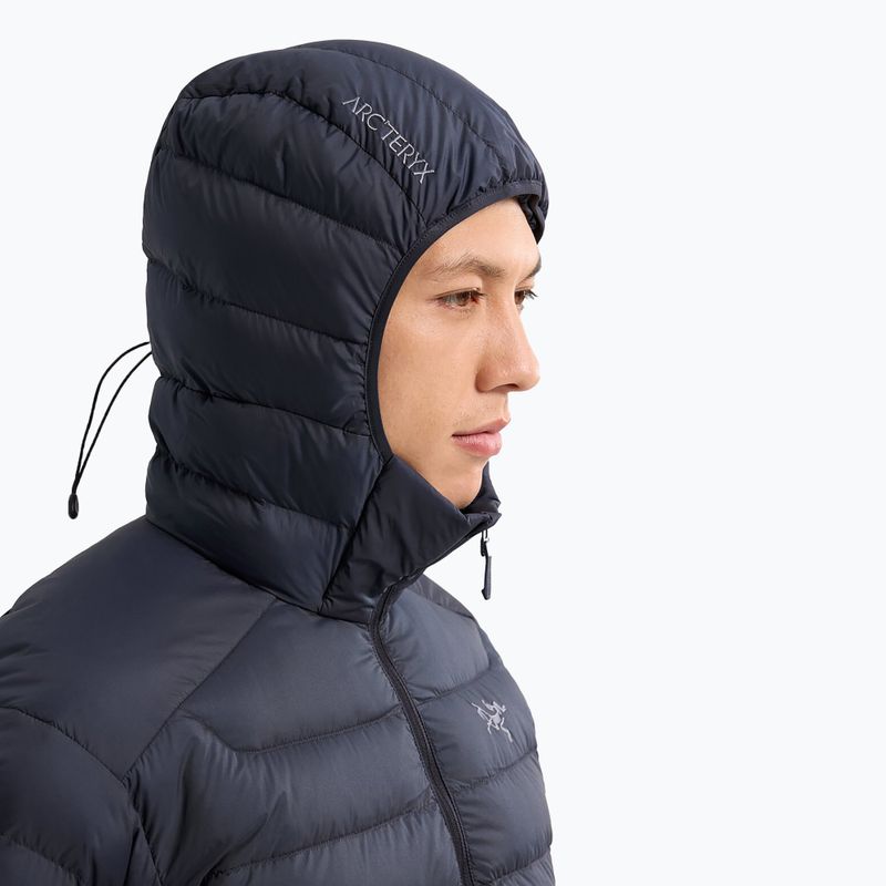 Piumino Arc'teryx Cerium Hoody da uomo, zaffiro nero 7