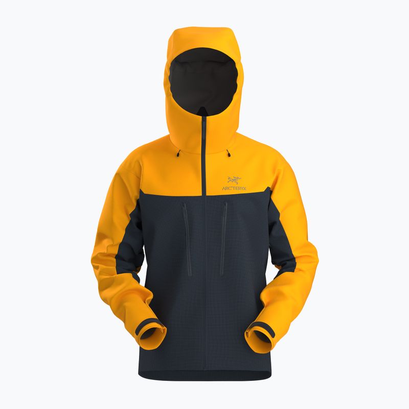 Giacca antipioggia Arc'teryx Alpha nero zaffiro/edziza da uomo 8