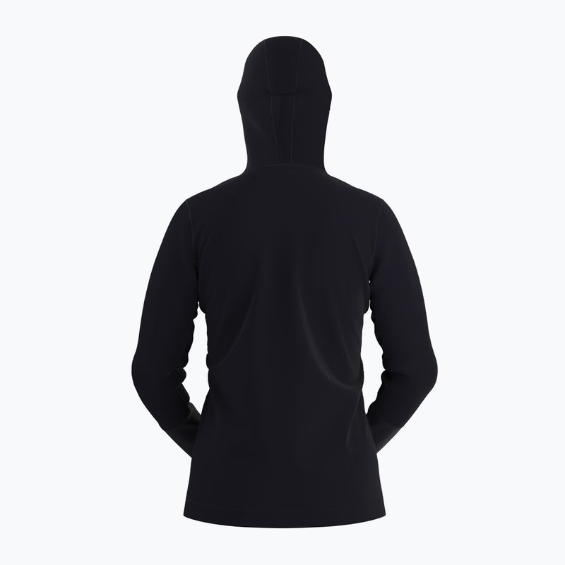 Felpa trekking da donna Arcteryx Rho Hoody nero 10