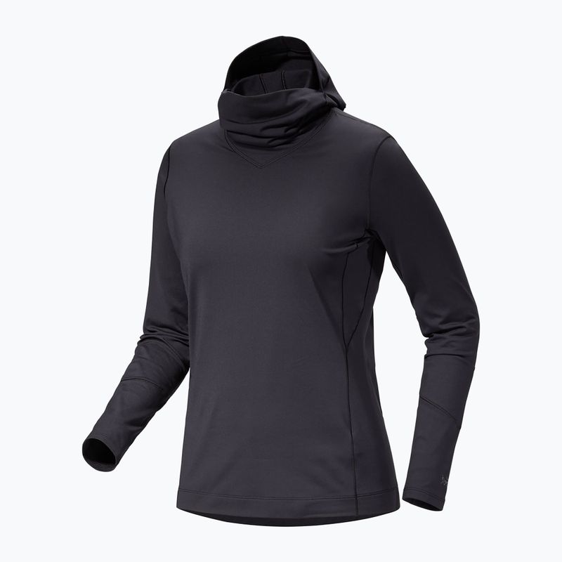 Felpa trekking da donna Arcteryx Rho Hoody nero 8