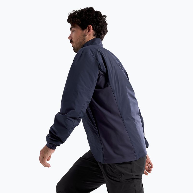 Giacca ibrida Arcteryx Atom black sapphire da uomo 3