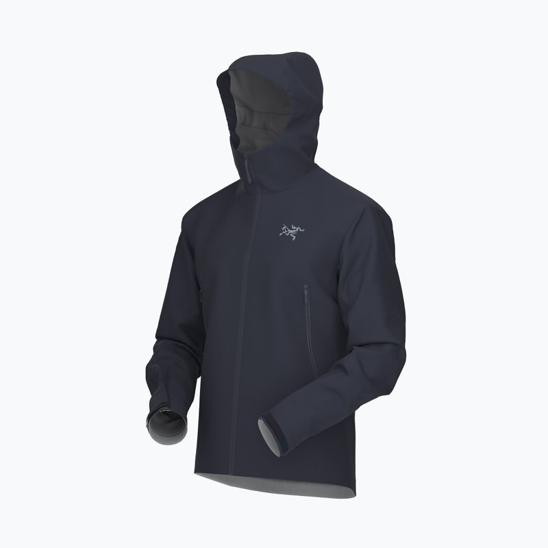 Giacca antipioggia Arc'teryx Beta nero zaffiro da uomo 9