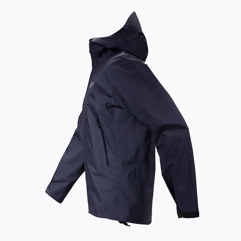 Giacca antipioggia Arc'teryx Beta nero zaffiro da uomo 11
