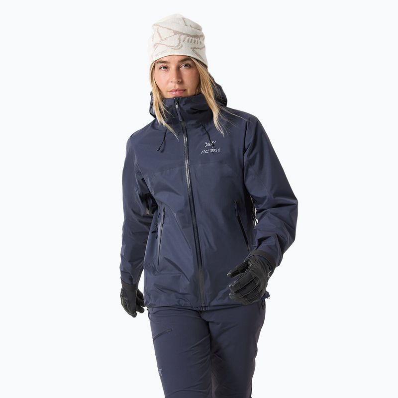 Arc'eryx Beta AR Stormhood giacca da pioggia da donna zaffiro nero