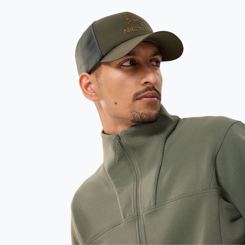 Arc'teryx Bird Word Trucker Cappello da baseball curvo tatsu/forage/yukon 3