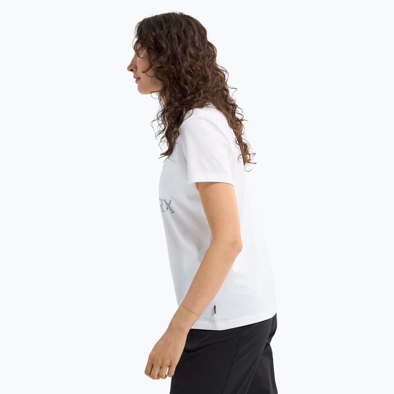 T-shirt Arc'teryx donna Arc'Word Cotton bianco chiaro 4