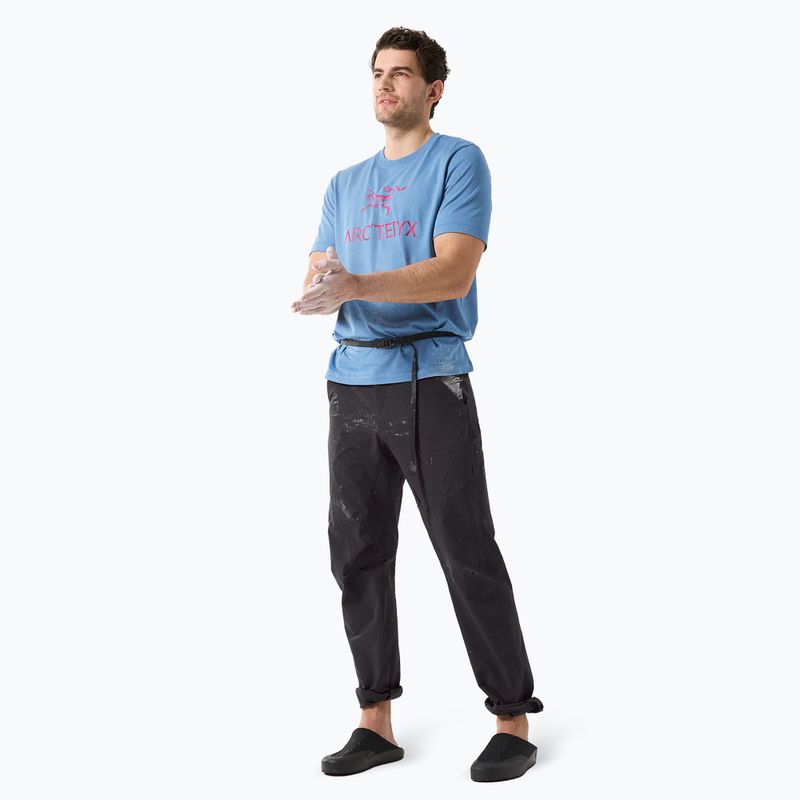 T-shirt Arcteryx Arc'Word Logo da uomo, lavaggio stone wash 3