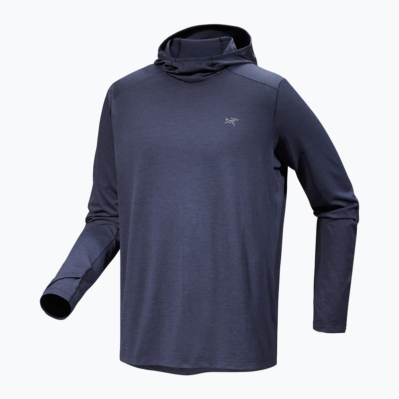 Arc'teryx Uomo Cormac Hoody Felpa nera in erica zaffiro 7