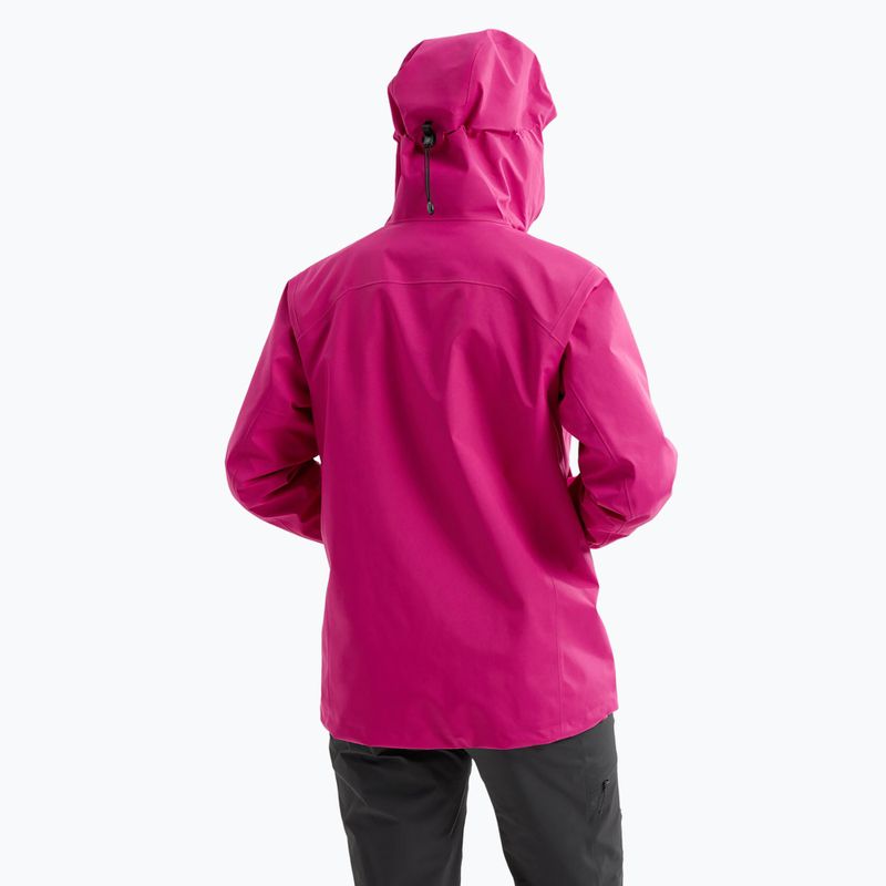 Giacca da pioggia Arc'teryx Beta da donna amaranto/edziza 2