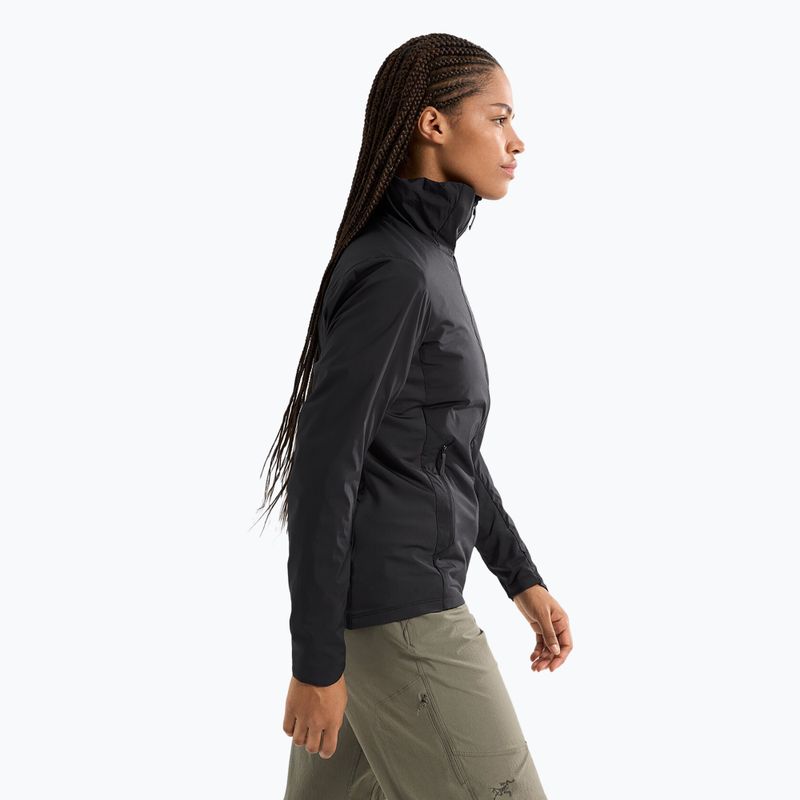 Arc'teryx Atom LT Hoody giacca isolante da donna nero 3