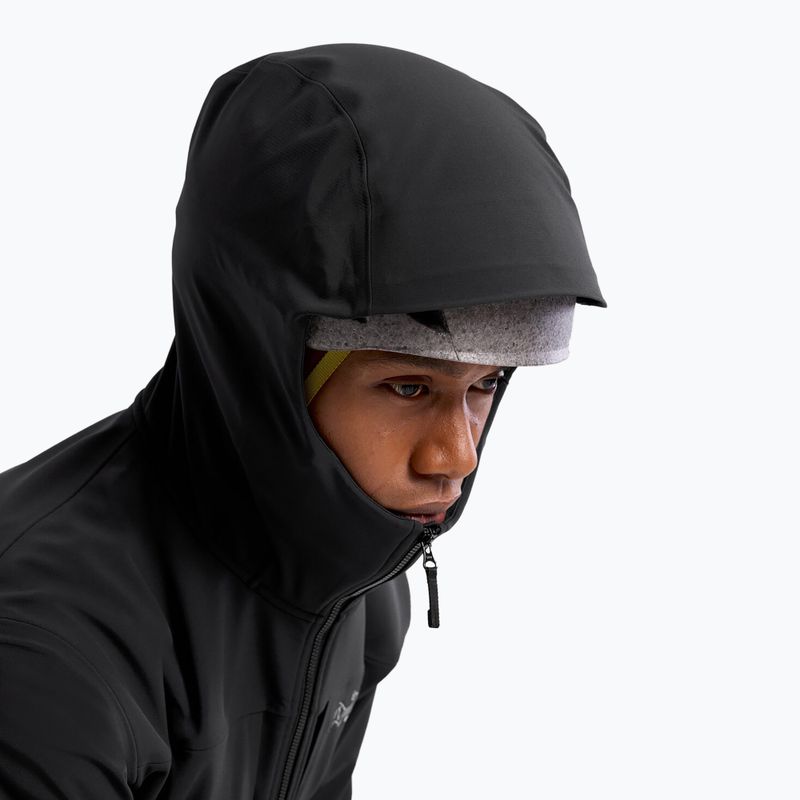 Giacca softshell Arc'teryx da uomo Gamma MX Hoody nero 5