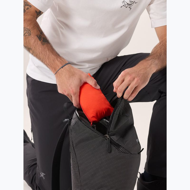 Giacca a vento Arcteryx Squamish Hoody solaris da uomo 7