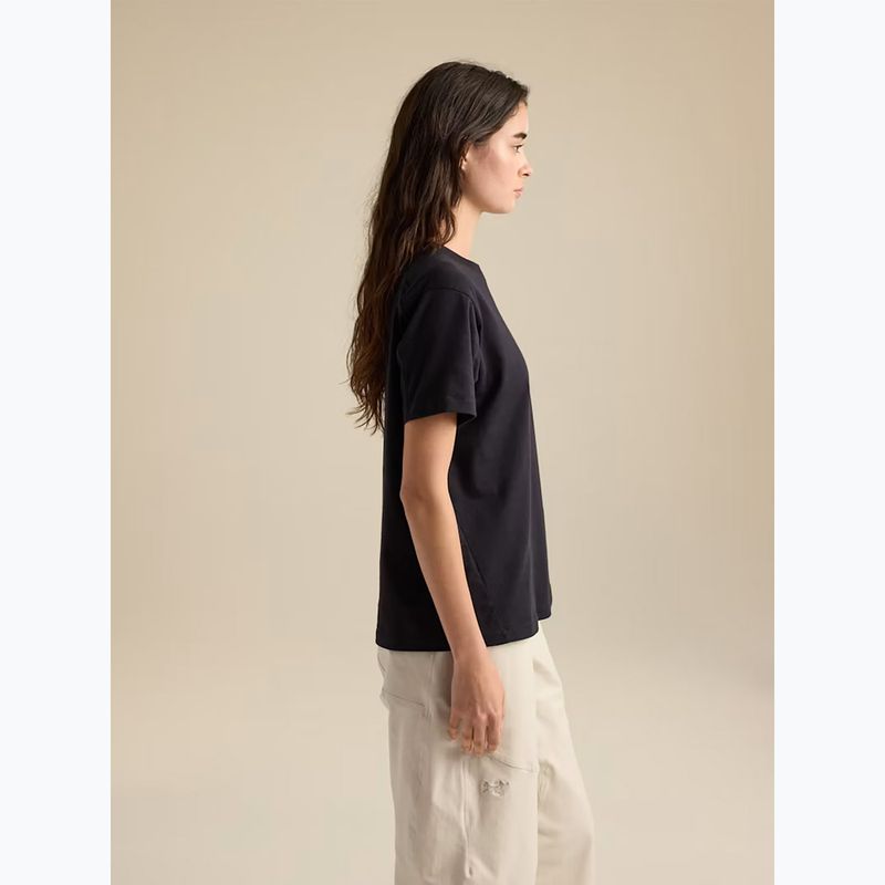 Maglietta da donna Arcteryx Kragg Cotton Little Bird Crew black/multi 5