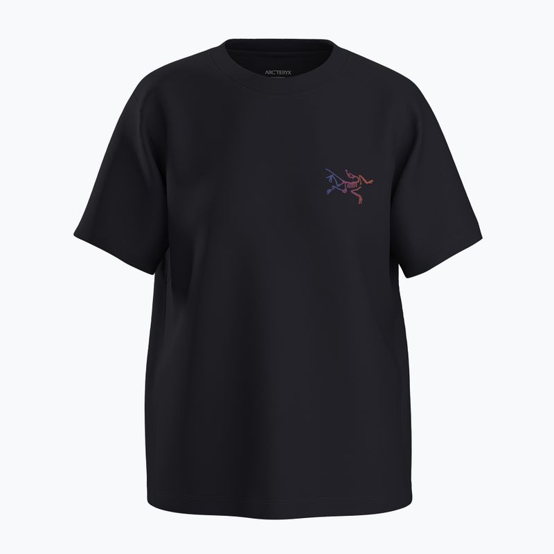 Maglietta da donna Arcteryx Kragg Cotton Little Bird Crew black/multi 8
