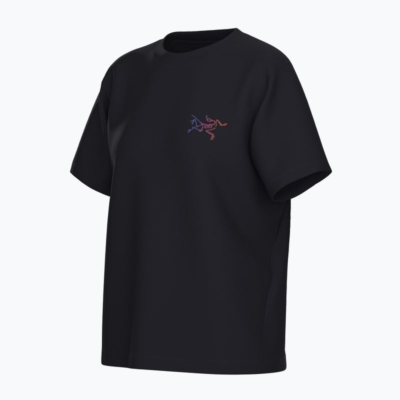 Maglietta da donna Arcteryx Kragg Cotton Little Bird Crew black/multi 10