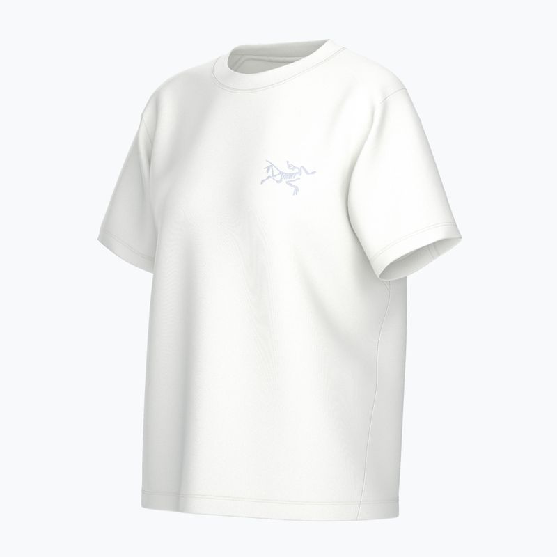 Maglietta da donna Arcteryx Kragg Cotton Little Bird Crew white light/white 9