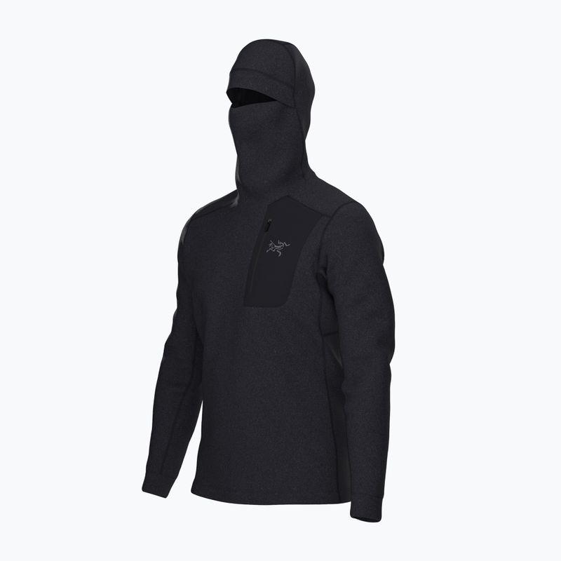 Felpa da trekking uomo Arcteryx Rho LT Hoody nera 3