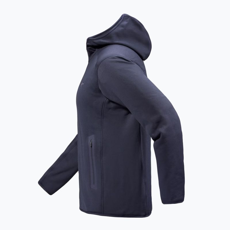 Felpa da trekking da uomo Arc'Teryx Kyanite Hoody black sapphire 6