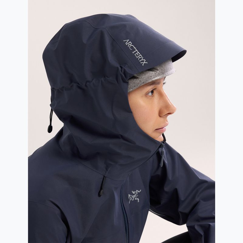 Giacca antipioggia Arc'teryx donna Beta SL zaffiro nero 6