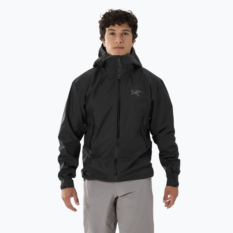 Giacca da pioggia Arcteryx Beta SL da uomo nero
