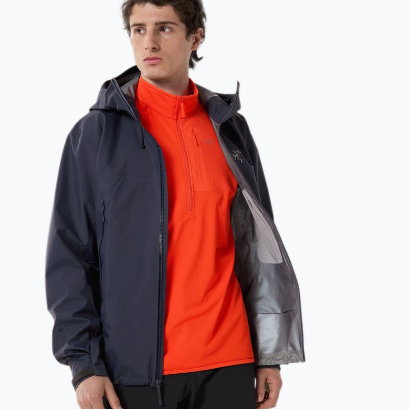 Giacca antipioggia Arcteryx Beta SL da uomo, zaffiro nero 2