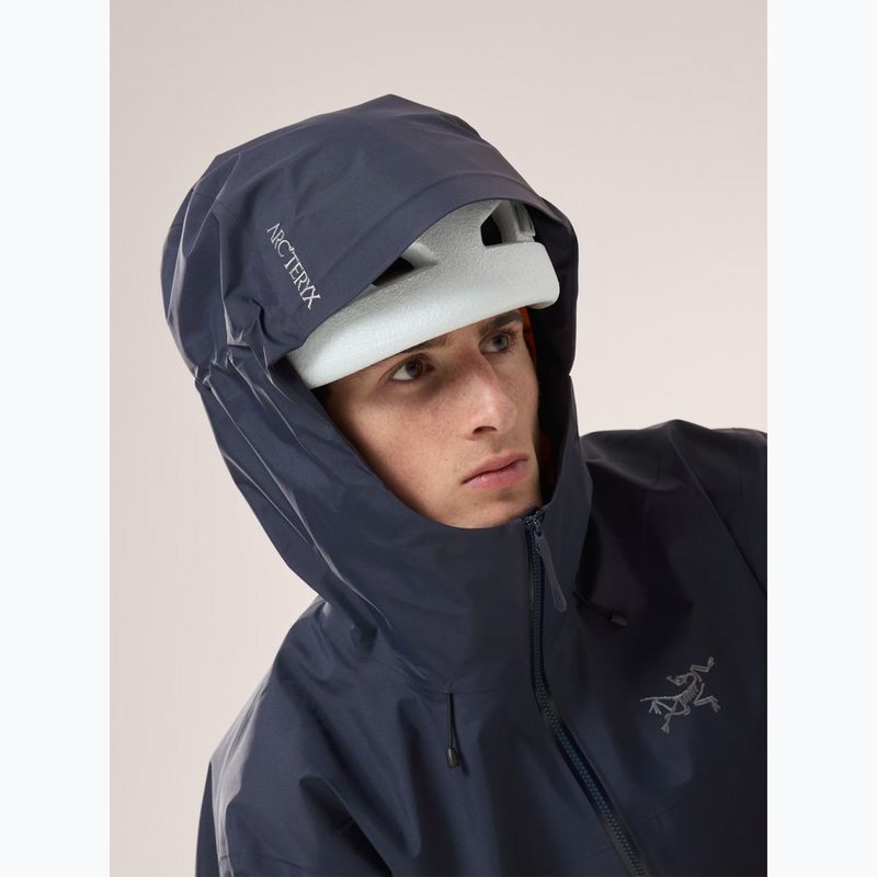 Giacca antipioggia Arcteryx Beta SL da uomo, zaffiro nero 5