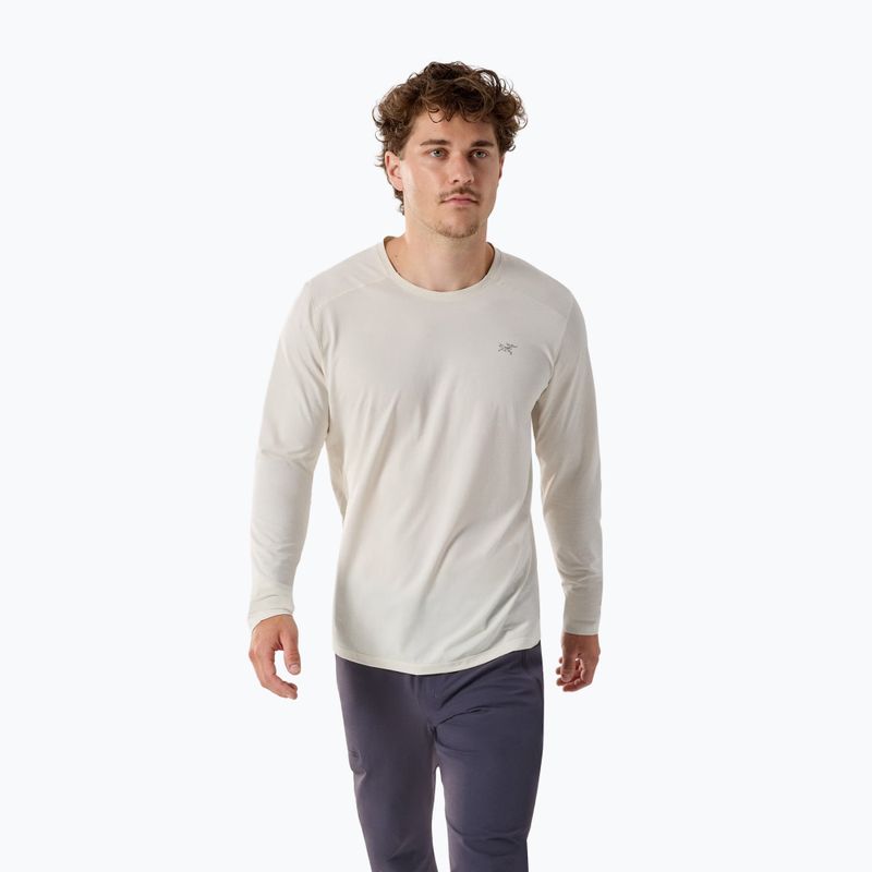 Maglia a maniche lunghe da trekking uomo Arc'teryx Cormac Crew arctic silk heather
