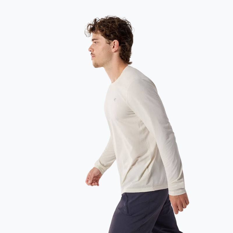 Maglia a maniche lunghe da trekking uomo Arc'teryx Cormac Crew arctic silk heather 3