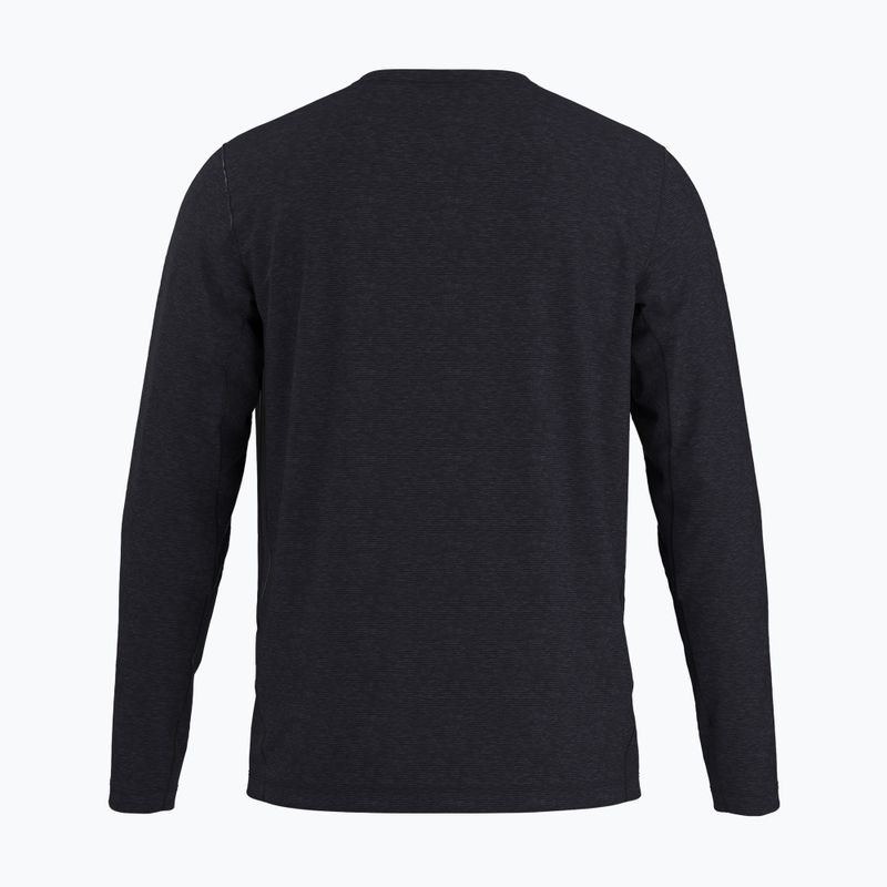 Maglia a maniche lunghe da trekking uomo Arc'teryx Cormac Crew nero melange 6