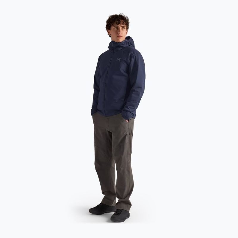Giacca isolante Arcteryx Atom Hoody da uomo, zaffiro nero 2