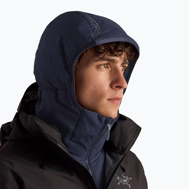 Giacca isolante Arcteryx Atom Hoody da uomo, zaffiro nero 5