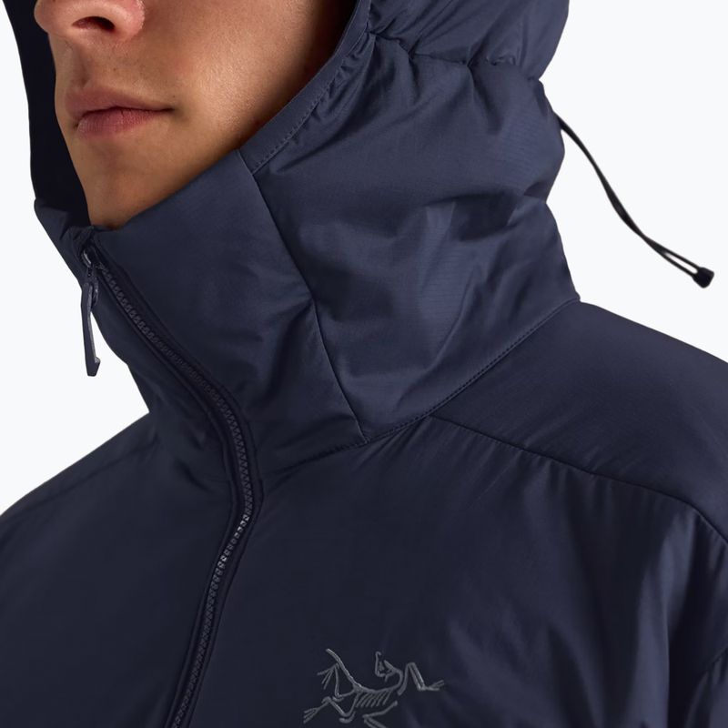 Giacca isolante Arcteryx Atom Hoody da uomo, zaffiro nero 6