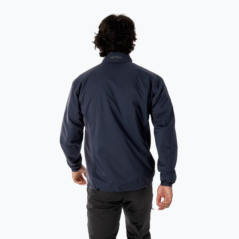 Giacca imbottita da uomo Arcteryx Atom black sapphire 2