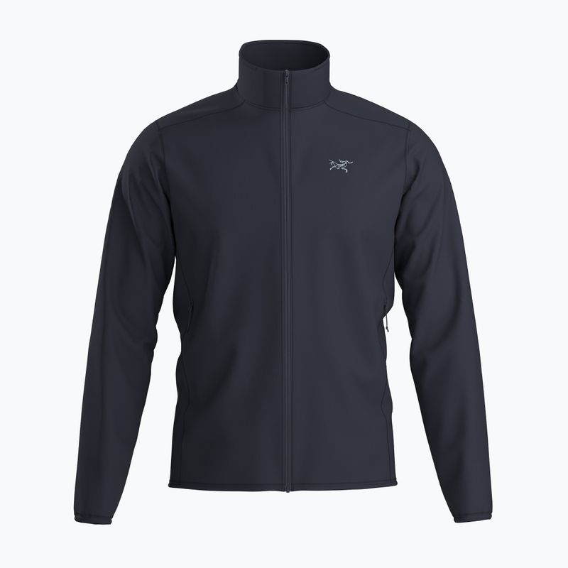 Felpa trekking Arc'teryx Kyanite Lightweight nero zaffiro da uomo