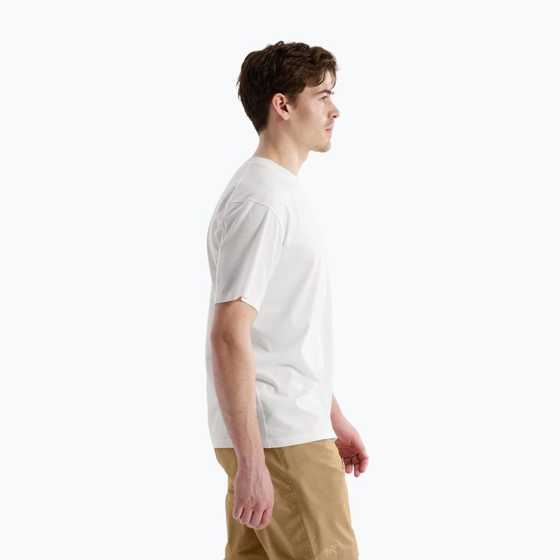 Maglietta da uomo Arcteryx Kragg SL Cotton white light 4
