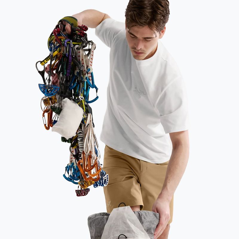 Maglietta da uomo Arcteryx Kragg SL Cotton white light 5