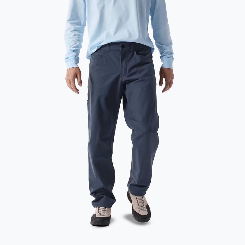 Pantaloni da trekking da uomo Arcteryx Kragg Cotton black sapphire