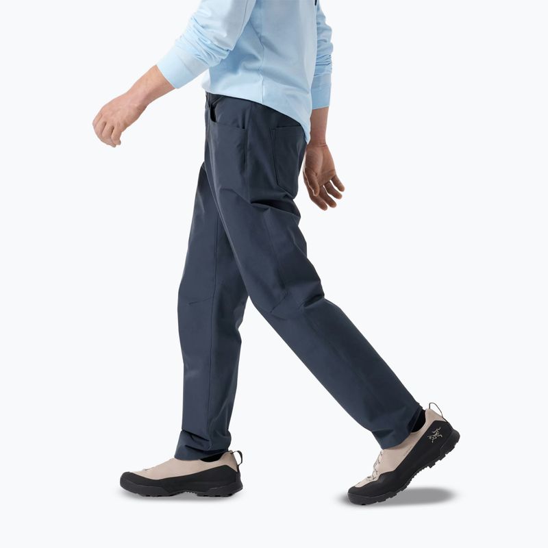 Pantaloni da trekking da uomo Arcteryx Kragg Cotton black sapphire 4