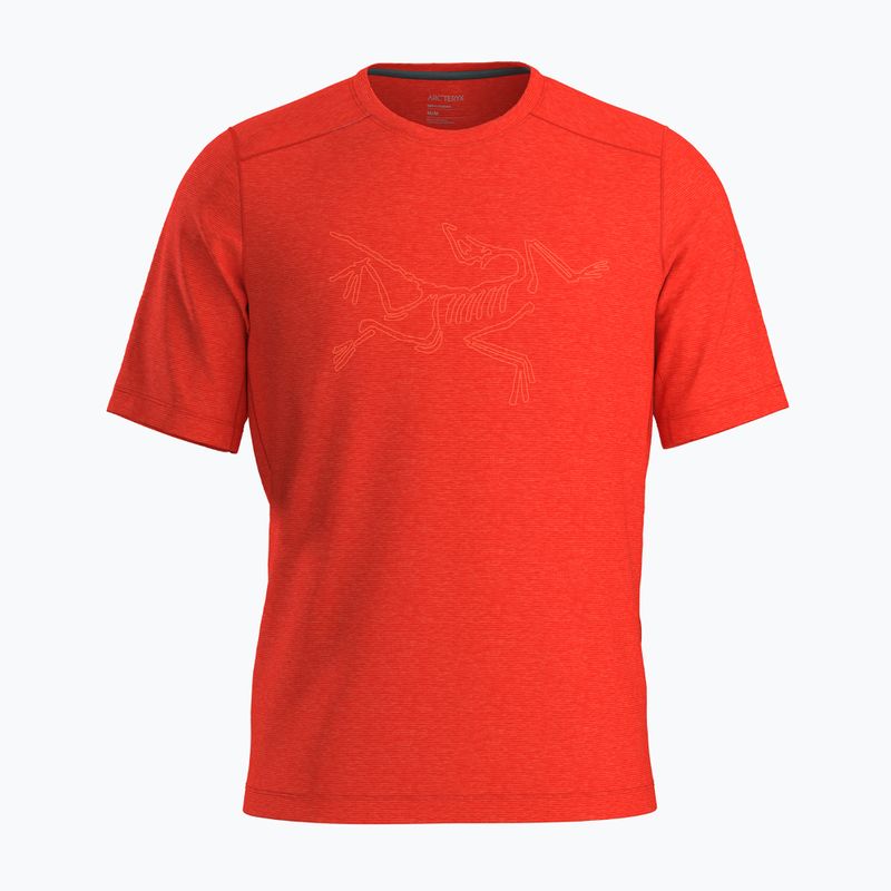 Maglietta Arc'teryx Uomo Cormac Logo SS dynasty heather