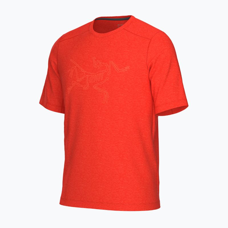 Maglietta Arcteryx Uomo Cormac Logo SS dynasty heather 3