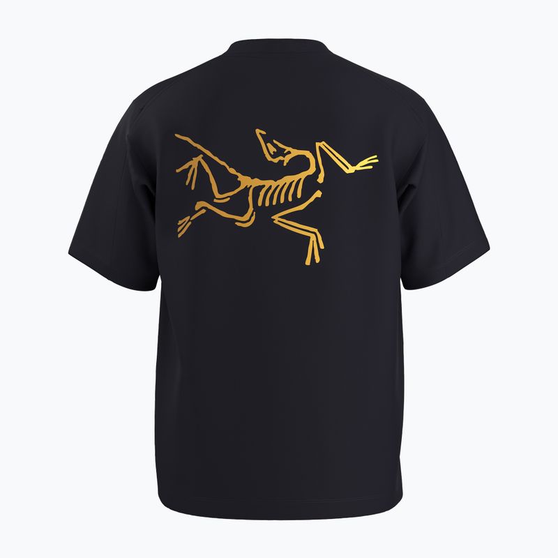 Maglietta Arcteryx Kragg Cotton Logo Uomo Nero 24k 2